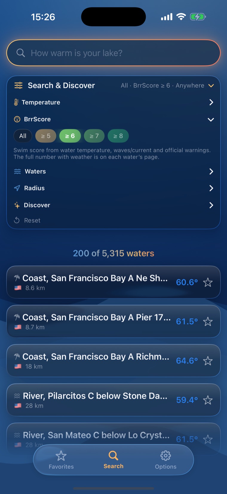 BrrChecker BrrScore search filter