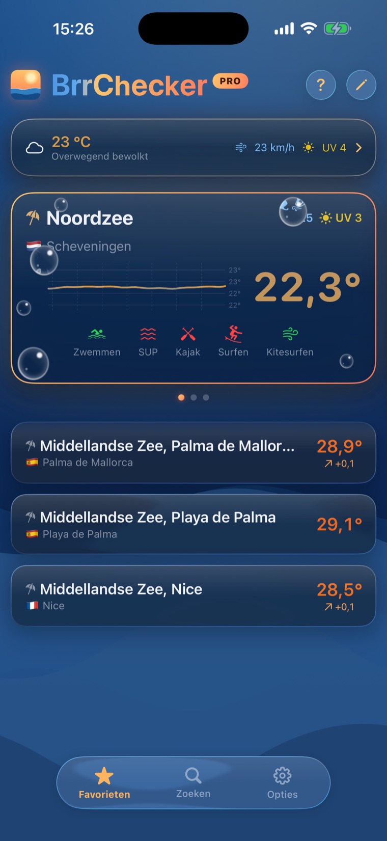 BrrChecker favorieten